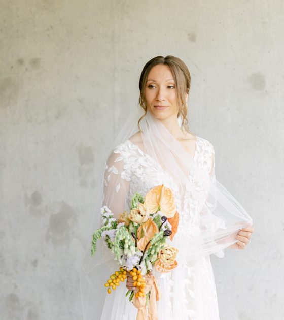 Snowpine Lodge Wedding with Elegant and Artistic Touches