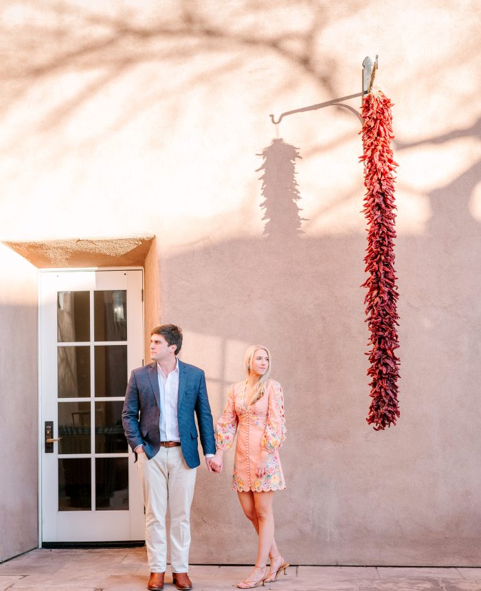 Charming Adobe Engagements in Santa Fe
