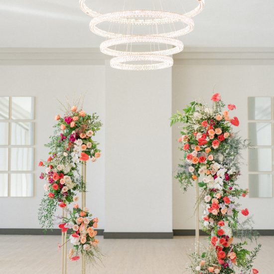 Modern Parlur Wedding Inspiration Bursting with Colorful Hues