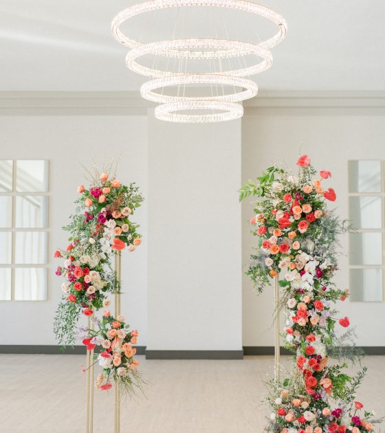 Modern Parlur Wedding Inspiration Bursting with Colorful Hues