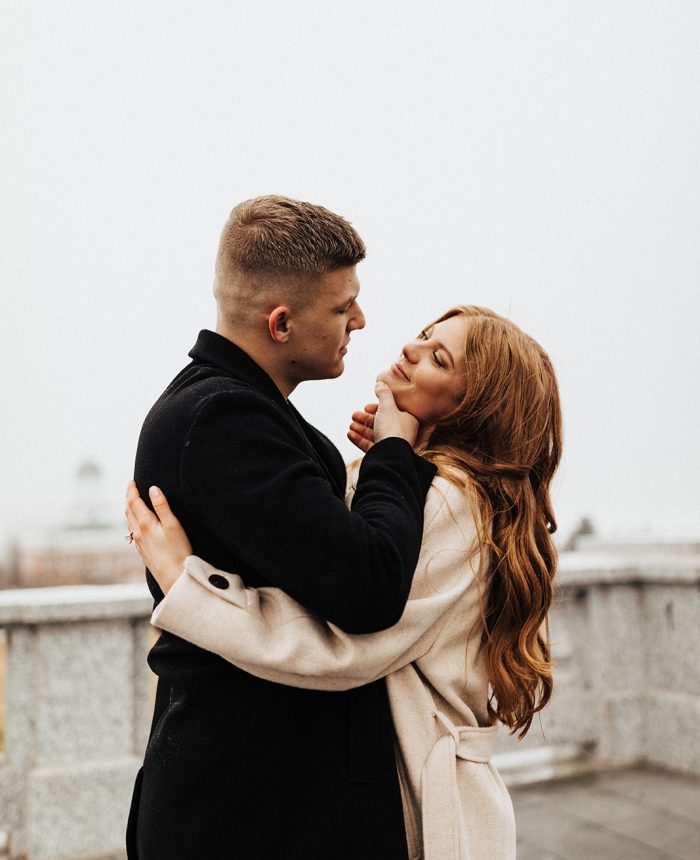 Stylish and Tender Salt Lake City Engagement Session