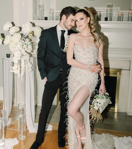 1920’s Glam Inspired Styled Shoot with A Modern Touch