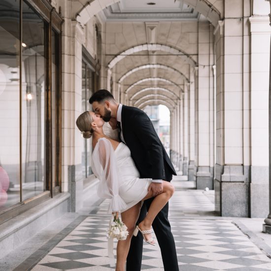 Classy European-Inspired Styled Shoot in Downtown Calgary