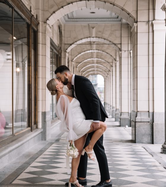 Classy European-Inspired Styled Shoot in Downtown Calgary