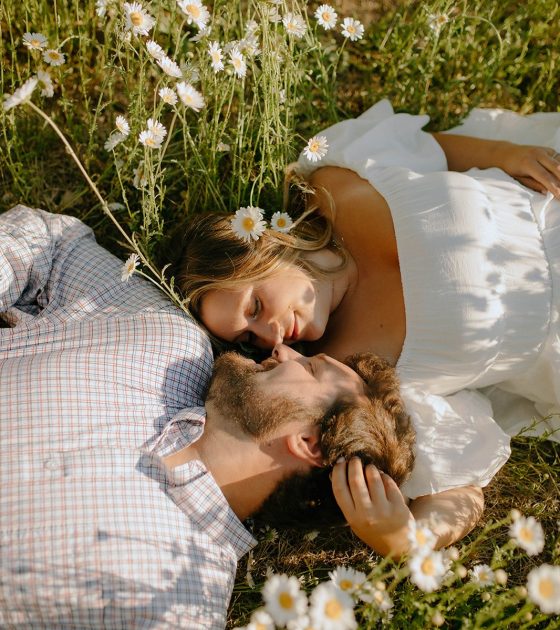 Blissful and Dreamy Colorado Sunset Engagement Session
