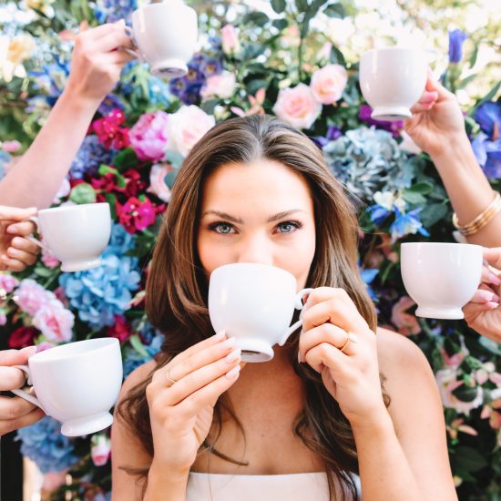 Dainty and Delightful Tea Time Styled Shoot in Golden