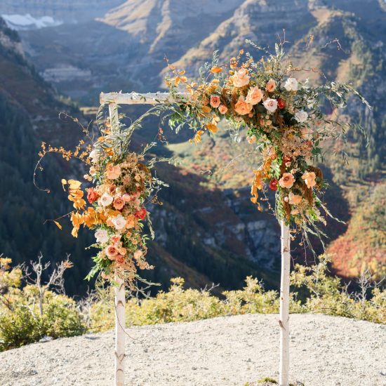 Pretty and Romantic Sundance Nuptials with Scottish Traditions