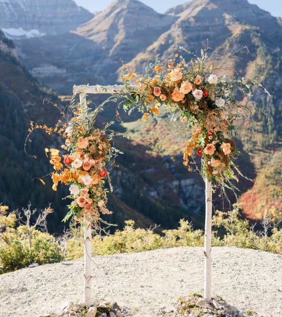Pretty and Romantic Sundance Nuptials with Scottish Traditions