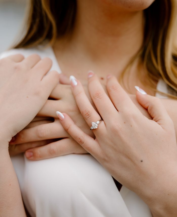 Intimate Canoe Ride Engagement Session in Utah