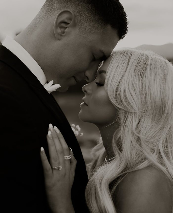 Timeless Black and White New Mexico Nuptials