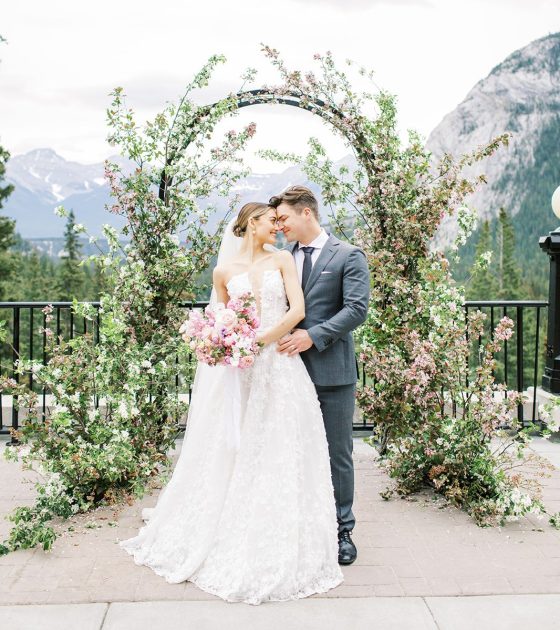 Perfectly Pink Alberta Wedding Inspiration