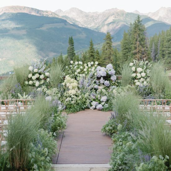 I Dos at The 10th Filled with Lush Ceremony Florals