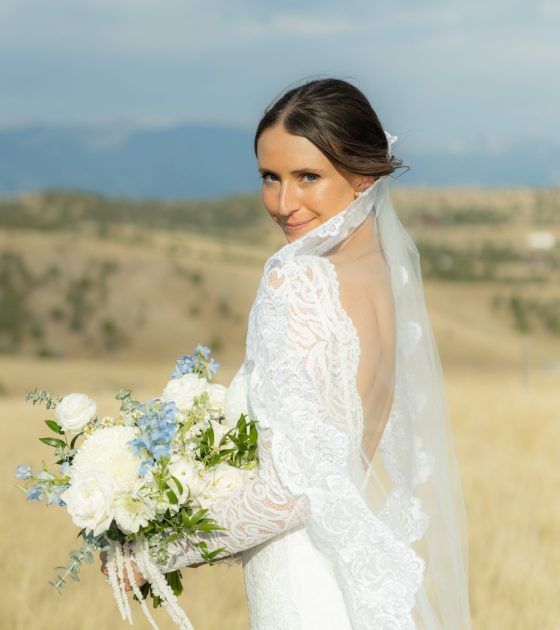 Graceful and Pretty Tented Wedding in Montana