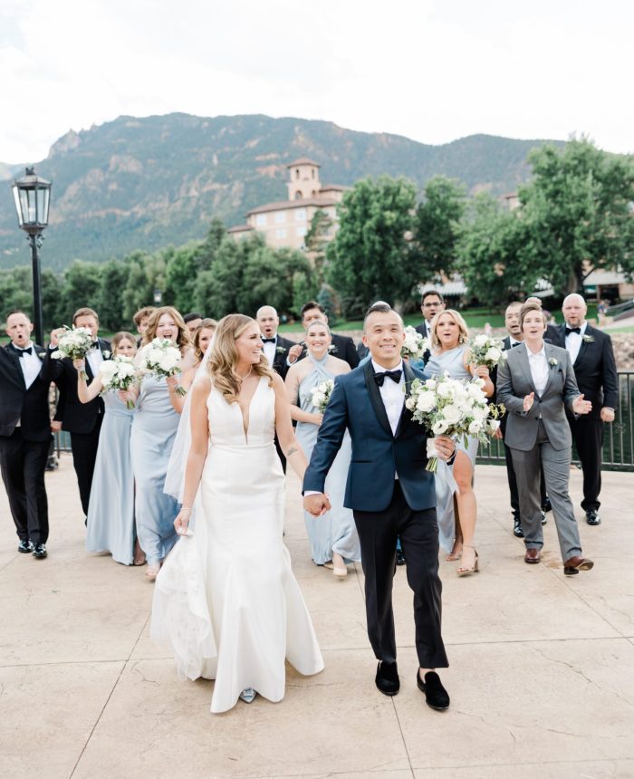 Sophisticated and Elegant Wedding at a Colorado Springs Hotel