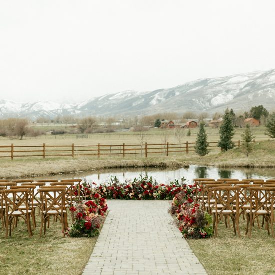 Magical Springtime Snowy Nuptials in Midway