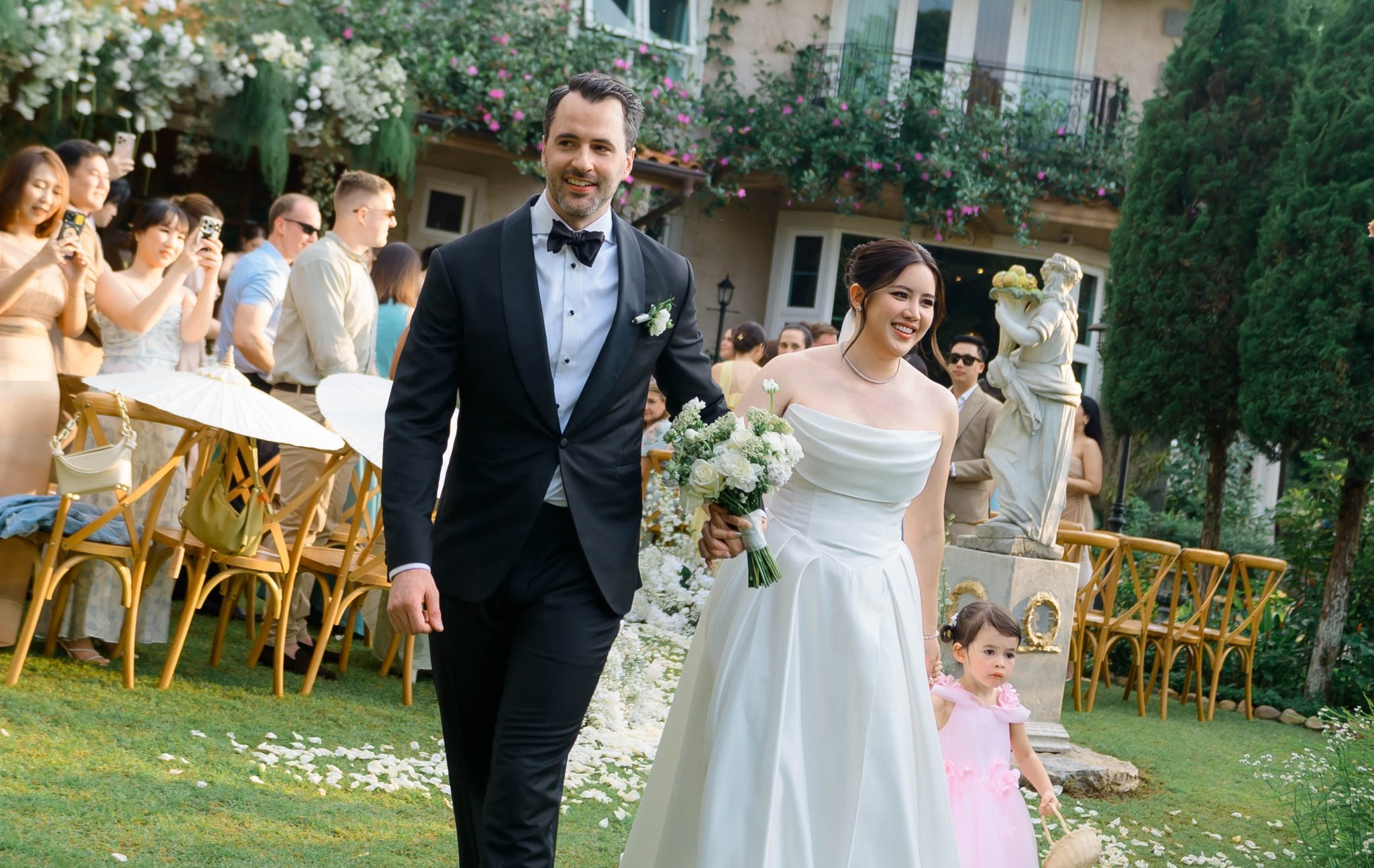 Dapper and Coordinated: Custom Wedding Suits with H.M. Cole