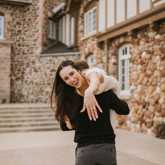 Cute Autumn Colorado Engagements