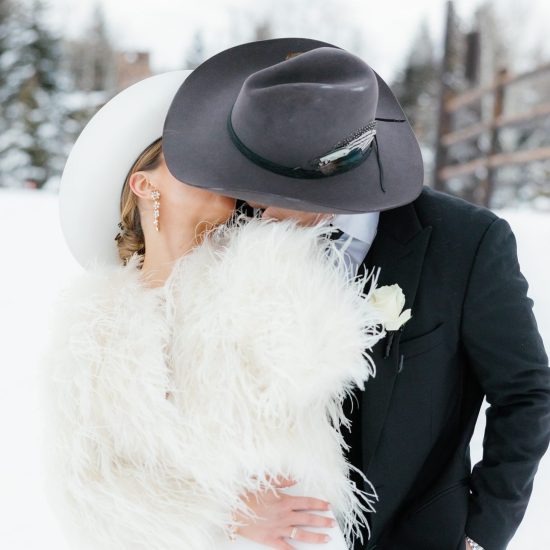 Cozy and Chic Winter Vail Nuptials