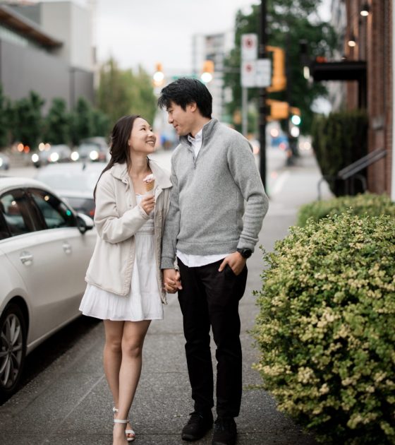 Romantic Coastal and City Adventure Engagements in Vancouver