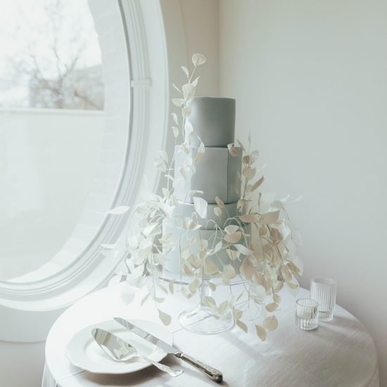 Elegant Icy Blue Wedding Inspiration in Utah