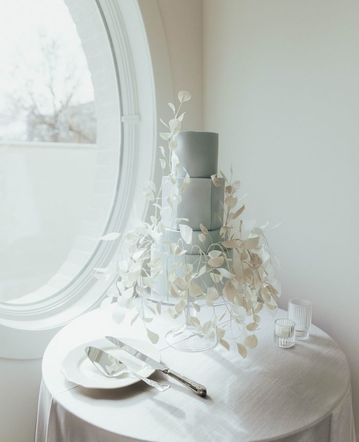 Elegant Icy Blue Wedding Inspiration in Utah