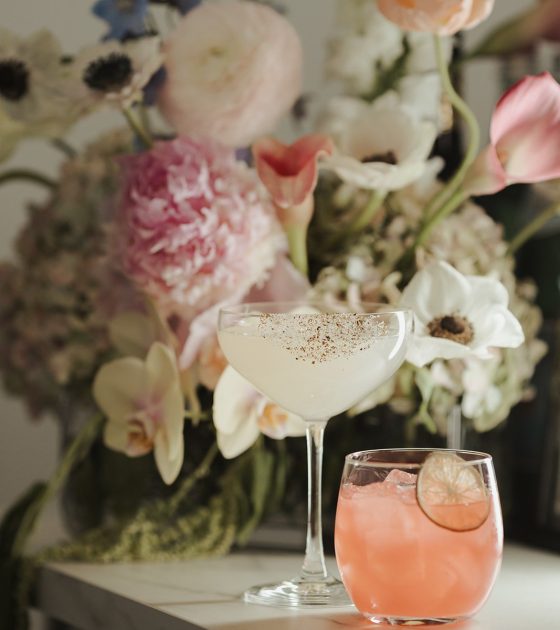 Graceful British Columbia Wedding with Pastel Florals