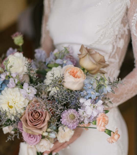 Beautiful Pastel-Hued Vail Resort Wedding
