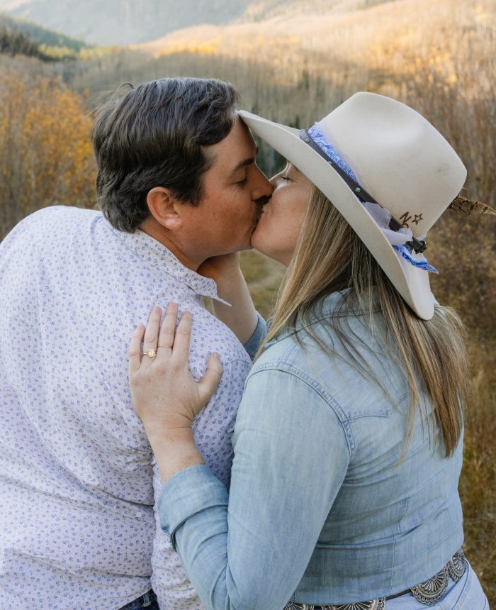 Adventurous Aspen Engagement Session