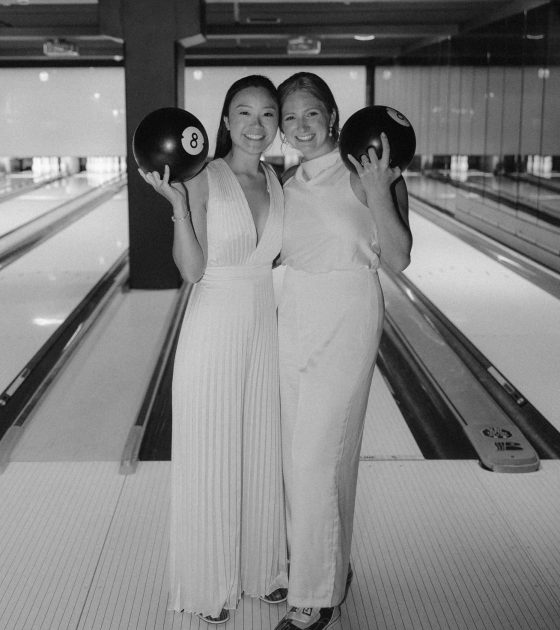 Summer Vail Wedding with a Serene Ceremony and Bowling Fun