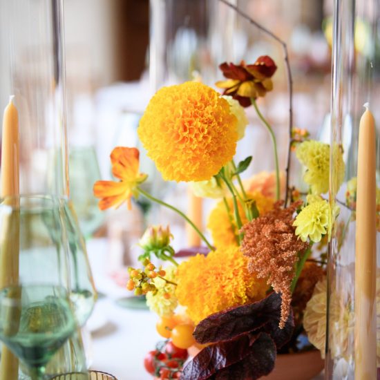 New Mexico Wedding with Bold Summer Blooms
