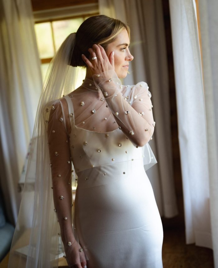 Sophisticated White and Black Trail Creek Ranch Wedding