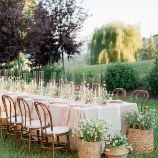Dreamy Utah Wedding Inspo with a Backyard Feel