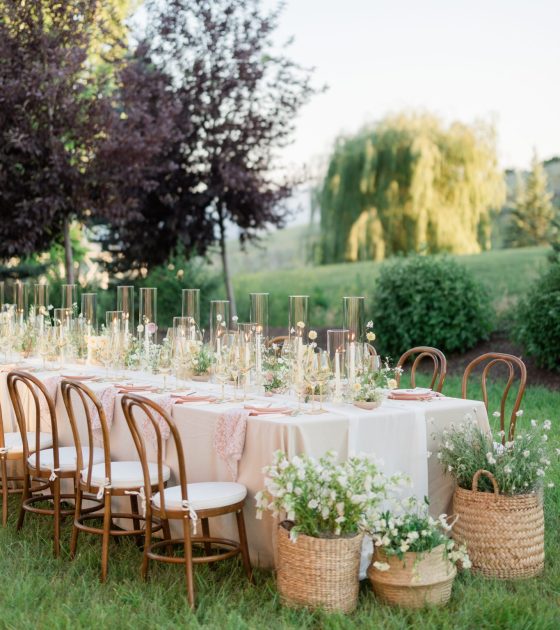 Dreamy Utah Wedding Inspo with a Backyard Feel