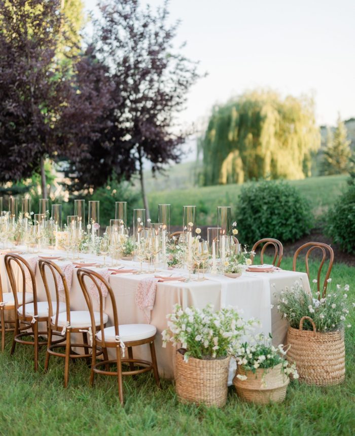 Dreamy Utah Wedding Inspo with a Backyard Feel