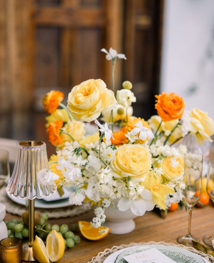 Bright and Bold Citrus Wedding Inspiration in Scottsdale
