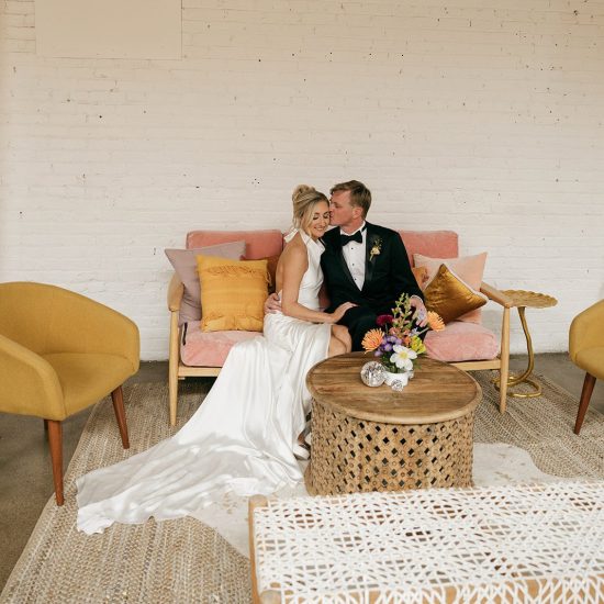 Stylish Modern Denver Wedding with a Retro Twist