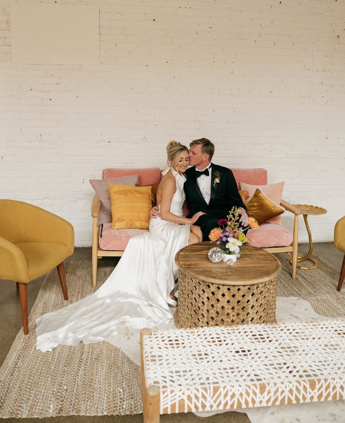 Stylish Modern Denver Wedding with a Retro Twist