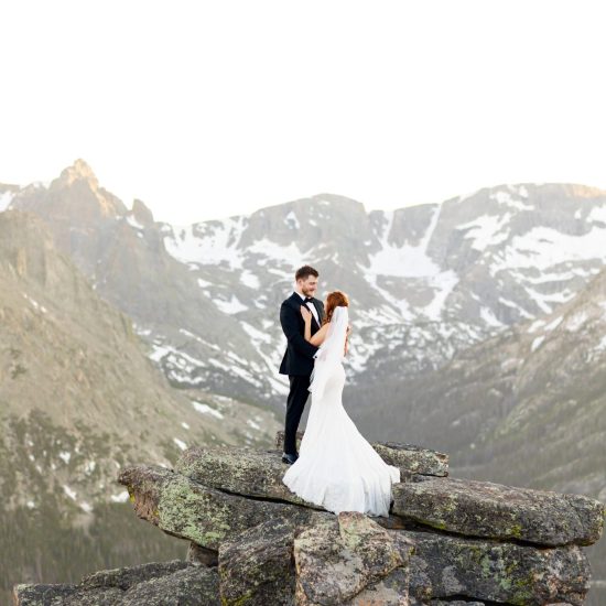 Breathtaking Estes Park Wedding Bursting with Colorful Florals