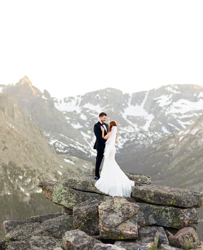 Breathtaking Estes Park Wedding Bursting with Colorful Florals