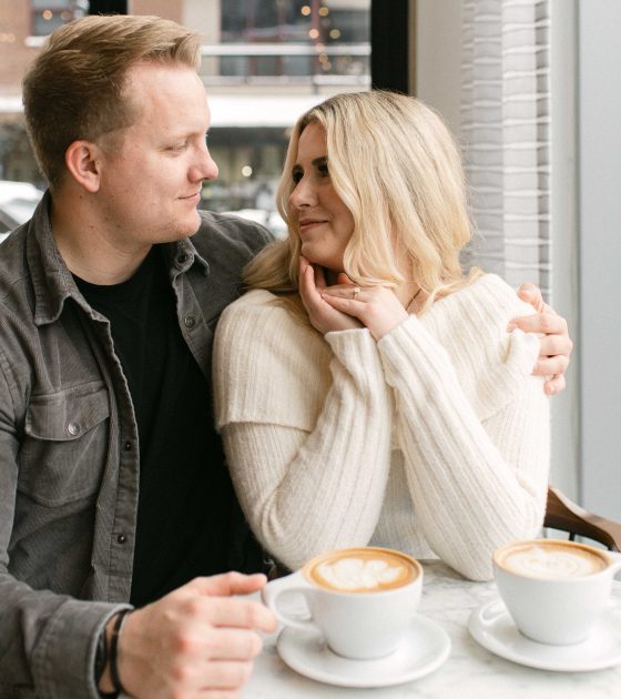 Love is Brewing on a Snowy Denver Day