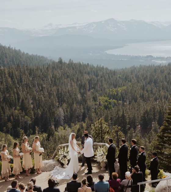 Lake Tahoe Wedding Venues with the Most Breathtaking Lake Views