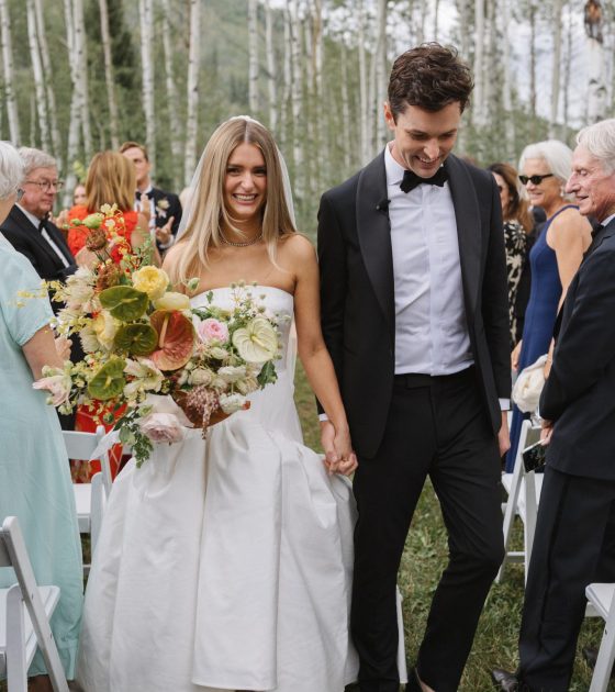 Enchanting Colorado Wedding Surrounded by Aspens
