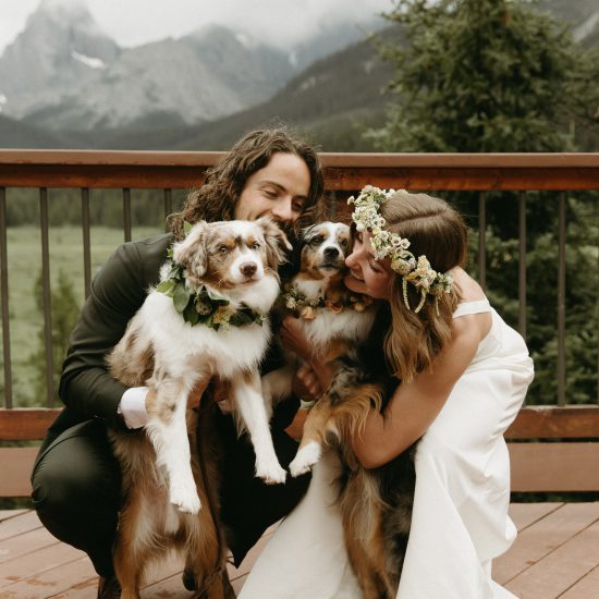 Cozy and Organic Lodge Wedding in Alberta
