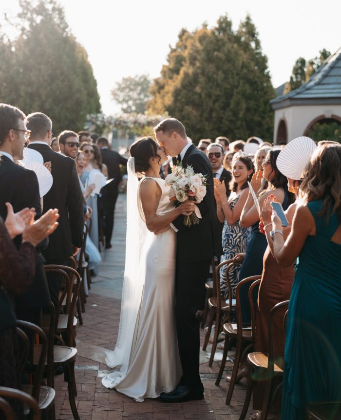 Pretty and Sophisticated Denver Garden Wedding
