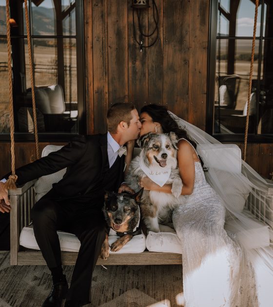 Retro Romantic Wedding at Three Peaks Ranch