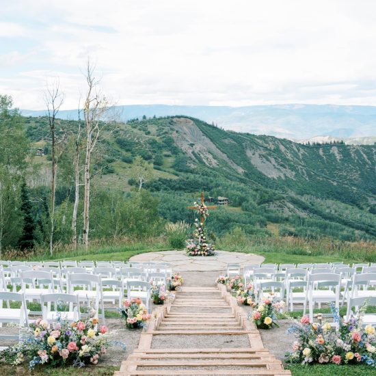 Summer Snowmass Wedding with Sweeping Mountain Views
