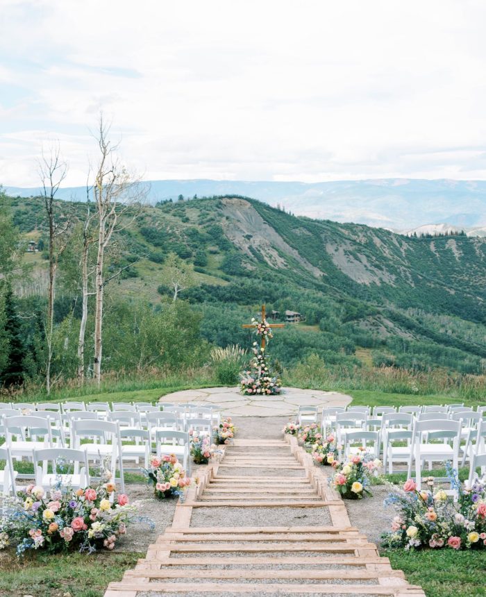Summer Snowmass Wedding with Sweeping Mountain Views