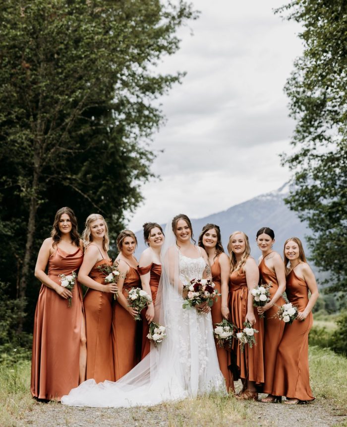 Romantic Rust-Tone Nuptials in British Columbia