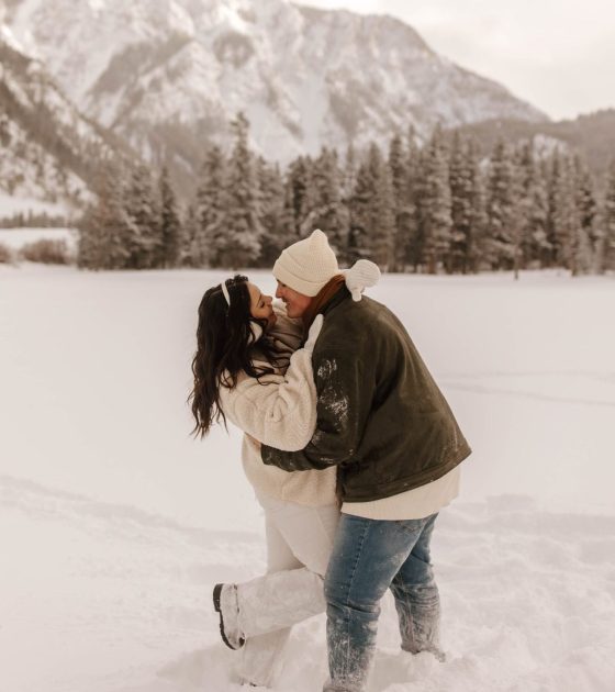 Fun-Loving and Cozy Breckenridge Engagements