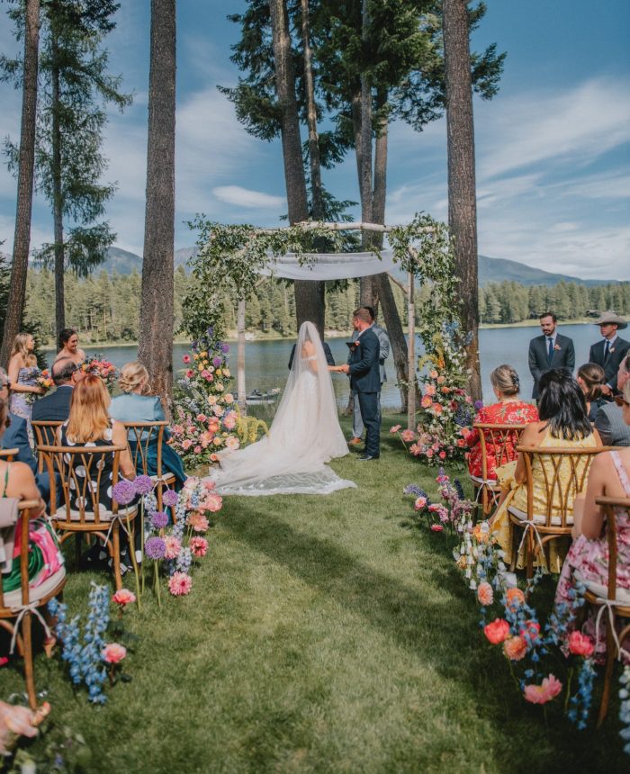Beautiful Waterfront Wedding in Bigfork